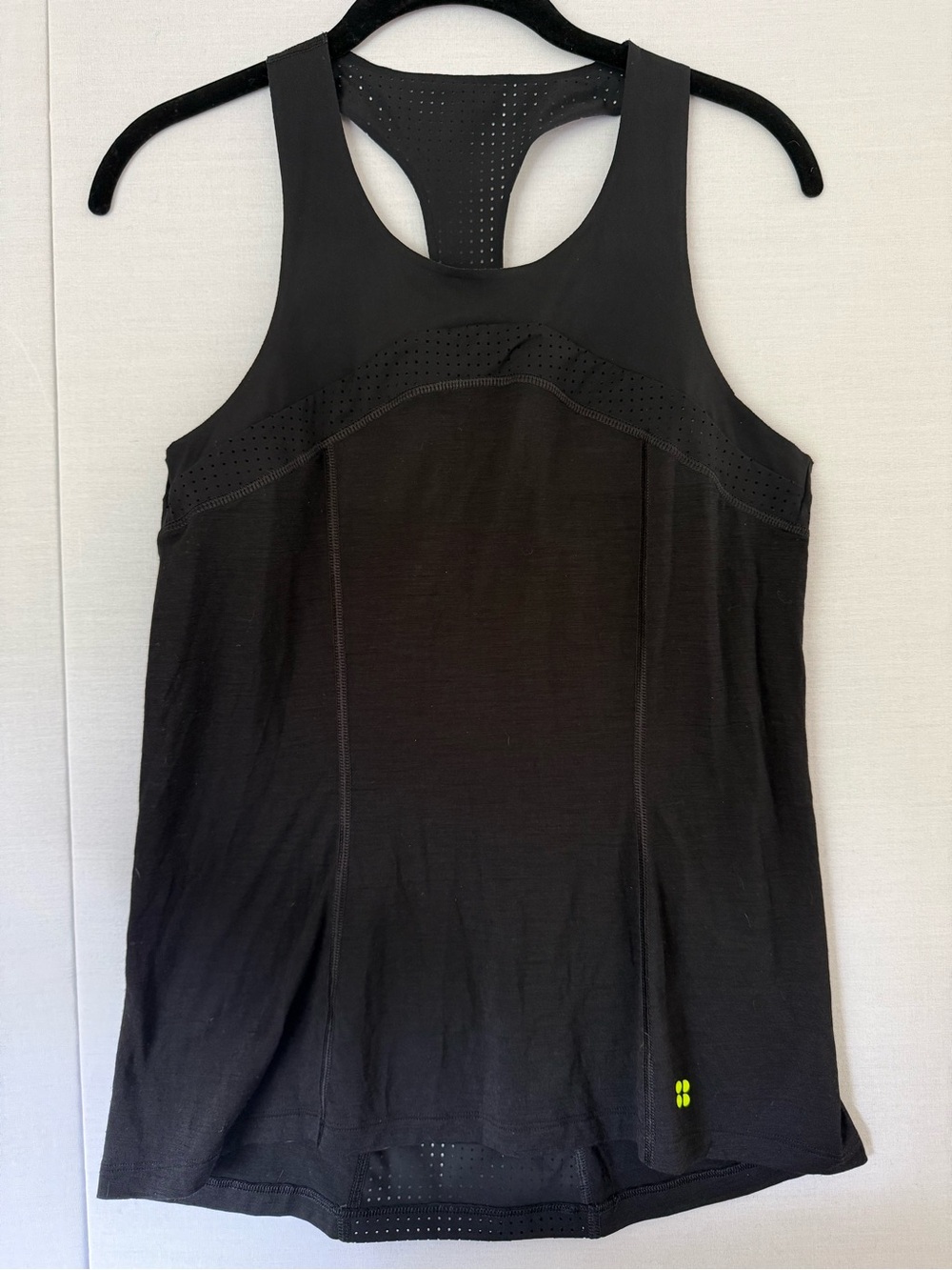 Sweaty Betty Black Racerback Training Tank
